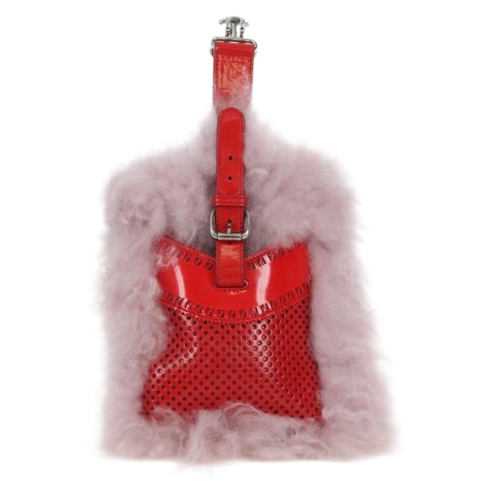 Fendi Fur Handbag Pink